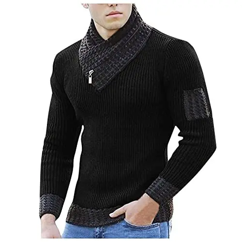 Produktbild: Leather Jacket Herren Sweatjacke ohne Kapuze Regenjacken für Herren lang Strickjacke 4XL ohne Kapuze Softshelljacke Slim Fleecejacke Outdoor strauß Herrenjacke übergangsjacke lederblouson