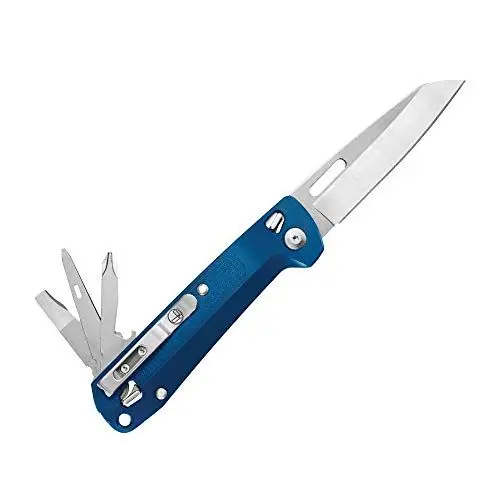 Produktbild: LEATHERMAN FREE K2 - Mehrzweck-Magnete und Einhand-Öffnung, LTG832898, Navy Blue