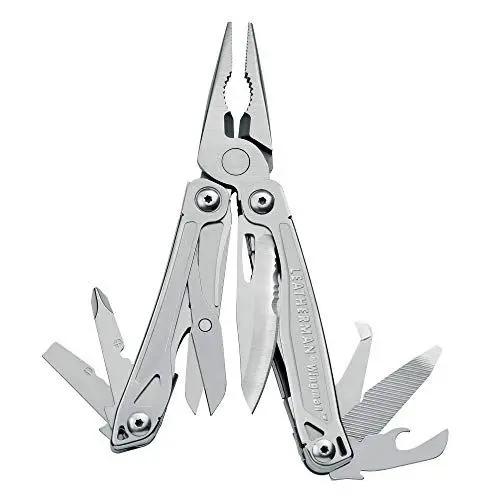 Produktbild: Leatherman Wingman Multi-Tool - 14 Werkzeuge für alle Lebenslagen - Edelstahl