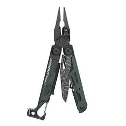Produktbild: Leatherman Signal Multi-Tool - 19 Werkzeuge für Camping & Survival - Grün, Mit Nylonholster