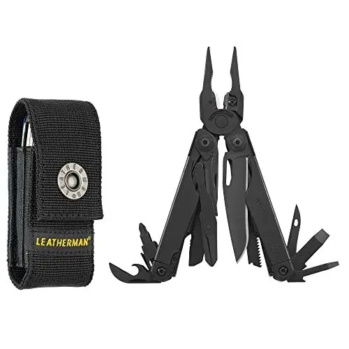 Produktbild: Leatherman Surge Multi-Tool - 21 strapazierfähige Werkzeuge mit Klingen - Schwarz