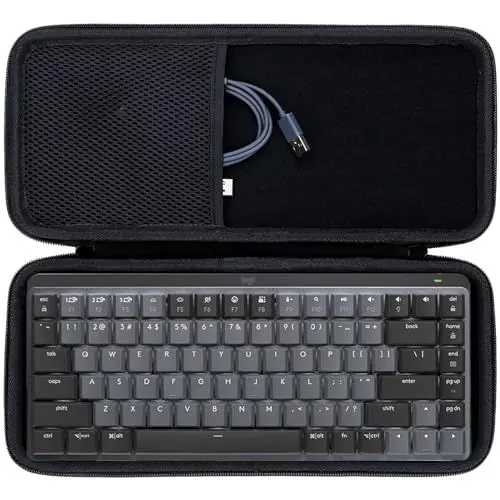 Produktbild: Lebakort Hart Reise Schutz Hülle Etui Tasche für Logitech MX Mechanische Mini Tastatur