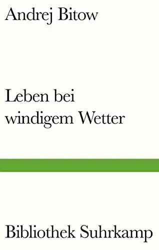 Produktbild: Leben bei windigem Wetter (Bibliothek Suhrkamp)