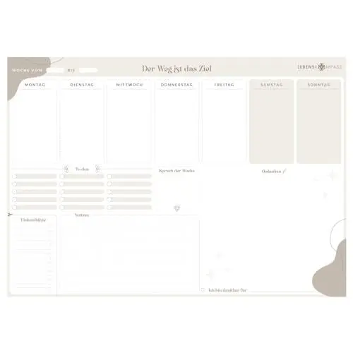 Produktbild: Lebenskompass® Schreibtischunterlage Papier A3 