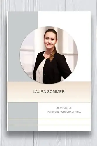 Produktbild: Lebenslauf Design 2025 Vorlage 