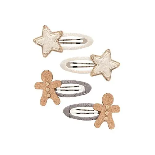 Produktbild: Lebkuchen Haarklammern | goldrush/gingerbread