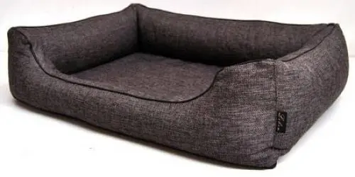 Produktbild: Lebon - Hundebett Lino - 3 Größen- Waschbar mit Reißverschluss - Made IN EU (L)