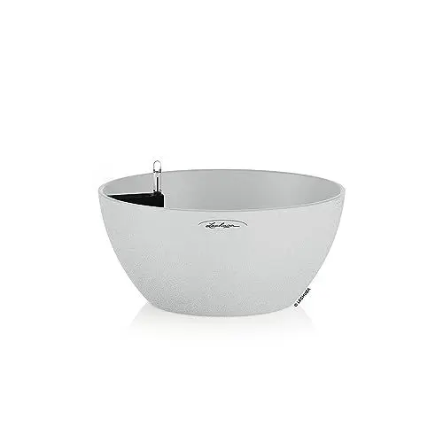 Produktbild: LECHUZA CUBETO Stone 30 quarzweiß 13837