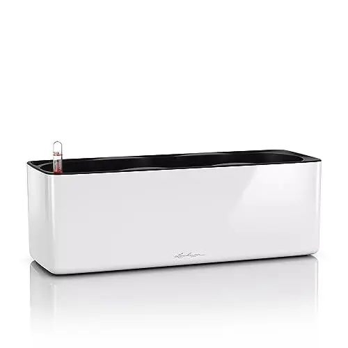 Produktbild: LECHUZA CUBE Glossy Triple weiß-highgloss 13670
