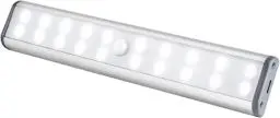 Produktbild: LED Bewegungsmelder Schrankleuchten, Kleiderschrank Lampen Unterbauleiste Beleuchtung Küchenlampen, Schrankbeleuchtung Kabinett Nachtlicht Lichtleisten Spiegelschrank für Innen außen Schrank Küche