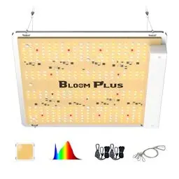 Produktbild: LED Grow Lampe Bloom Plus BP1000 Pflanzenlampe LED Vollspektrum LED Grow Light für Indoor Gartenarbeit Gemüse und Blumenpflanzung Pflanzen anzuchtlampe mit 336 Samsung Dioden