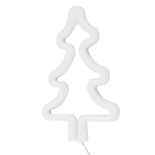 Produktbild: LED Neonlicht Bunte Weihnachtsbaum Neonschild Dekoration | Ideal für Partybeleuchtung Im Innenbereich und Heimdekoration