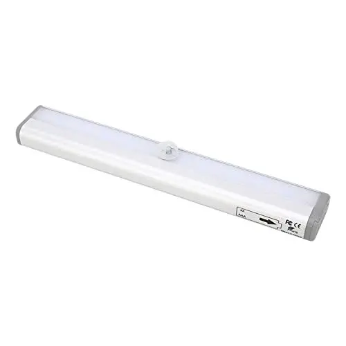 Produktbild: LED Schrankleuchten, Unter Schrankleuchten warmweiß Dimmbar Batteriebetriebene Lichtleiste Magnetische LED Unterbauleuchte für Küche Kleiderschrank Treppen mit Fernbedienung
