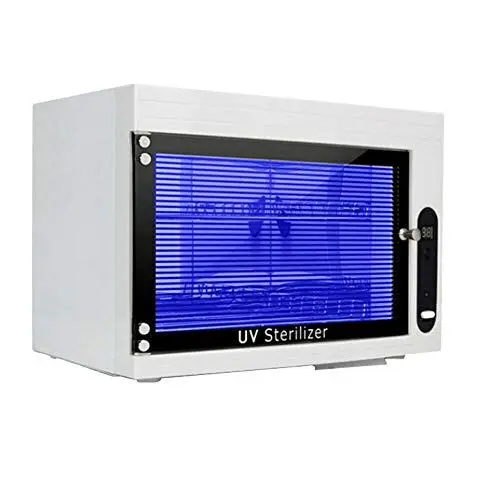 Produktbild: LED UV-Desinfektionsschrank Sterilisator Kabinett Desinfektion Box Edelstahl Tablett medizinische Sterilisator Edelstahl-Tablett, Desinfektionsmittel-Box für zahnärztliche Medizinische, Salon Manikür