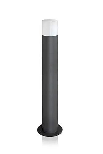 Produktbild: LED Universum Wegeleuchte Höhe 60cm rund anthrazit IP44 inklusive Leuchtmittel E27 austauschbar | Gartenlampe Pollerleuchte Außenstehleuchte Sockelleuchte Wegbeleuchtung Terrasse