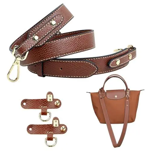 Produktbild: gexuamz Schultergurt für Tasche Damen, Pliage No-Punch Transformationszubehör, Einstellbar Damen Tragegurt für Damen,Tragegurt für Strap Taschen, Taschengurt zum Wechseln (2,5cm Breite)