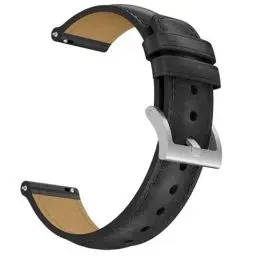 Produktbild: Lederarmband kompatibel mit Amazfit GTR 4/GTR 3 Pro/GTR 3/GTR 2/GTR 2e/GTR 47mm/Stratos 3/Stratos 2, 22mm Ersatz-Sportarmband aus Leder.