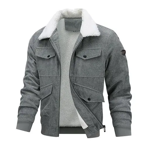 Produktbild: Lederjacke Herren Sweatjacke Herren ohne Kapuze Jacke 170 Jungen 90er Jahre Jacke Herren Softshelljacke wasserdicht Winterjacke mä rennrad Jacke Herren Winter Sportanzug Herren