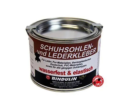 Produktbild: Lederkleber SchuhsohlenKleber 350g wasserfeste elastische Verklebung für Basteln Reparatur Schuh Tasche Schuhsohle Leder PVC PU Kautschuk Kork Metall Keramik Lederkleber Klebstoff 350 Gramm