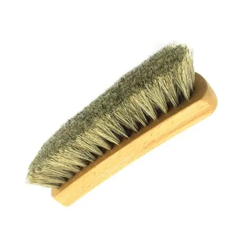 Produktbild: LIFKOME Lederpflegebürste Mit Holzgriff Schuhreiniger Zum Polieren Von Borsten Für Mantelstiefel
