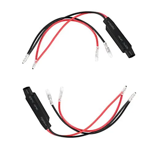 Produktbild: LED-Lastwiderstand, Zementwiderstand 12V 10W Langlebiger LED-Decoder, Motorrad für LED-Blinker