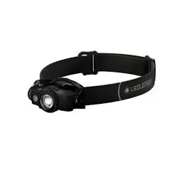 Produktbild: Ledlenser MH4 Stirn- und Mehrzwecklampe, Jagen, Angeln, Befestigungsclip, Akku- oder Batteriebetrieb möglich, 400 Lumen, Rotlichtfunktion, inkl. Akku