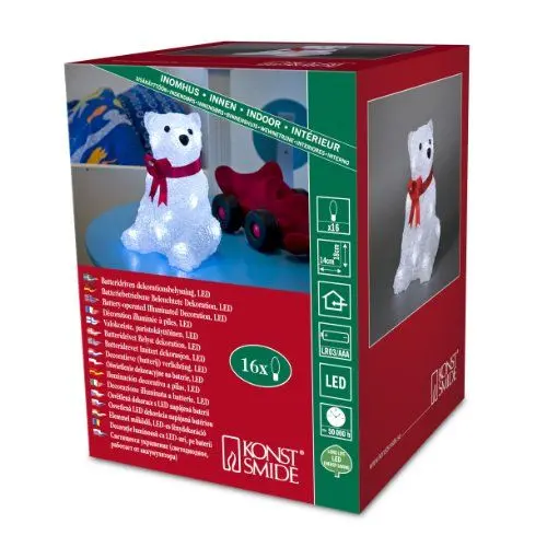 Produktbild: LED-Licht für IP20 innen von Konstsmide, weiß, 18 x 14cm
