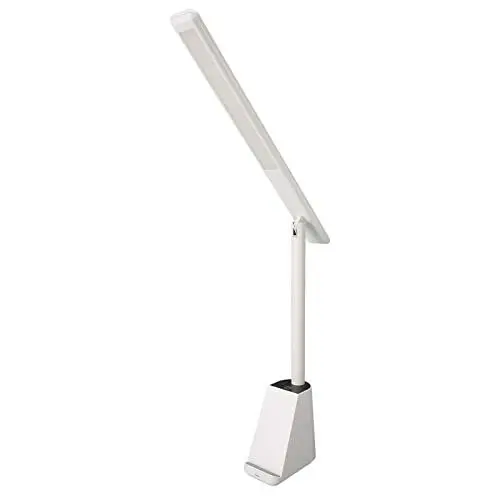 Produktbild: LED-Schreibtischlampe, Tragbare, Augenschonende Tischlampen mit 3 Beleuchtungsmodi, Touch-Steuerung, Schreibtischleuchte, Mehrfachwinkeleinstellung, Bürolampe, 5 W, USB-Leselampe