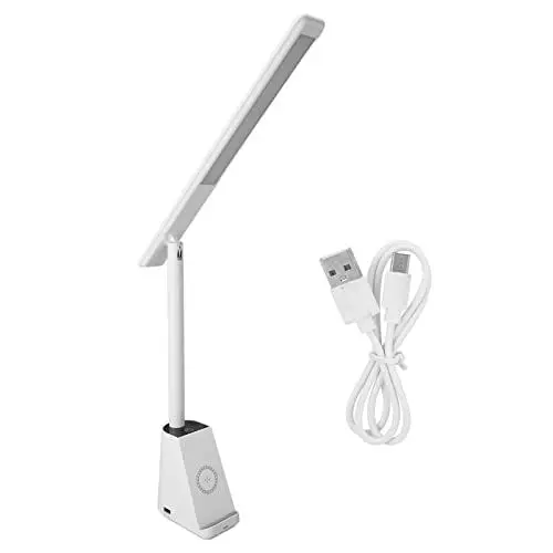 Produktbild: LED-Schreibtischlampe, Tragbare, Augenschonende Tischlampen mit 3 Beleuchtungsmodi, Touch-Steuerung, Schreibtischleuchte, Mehrfachwinkeleinstellung, Bürolampe, Plug-In-Modelle,