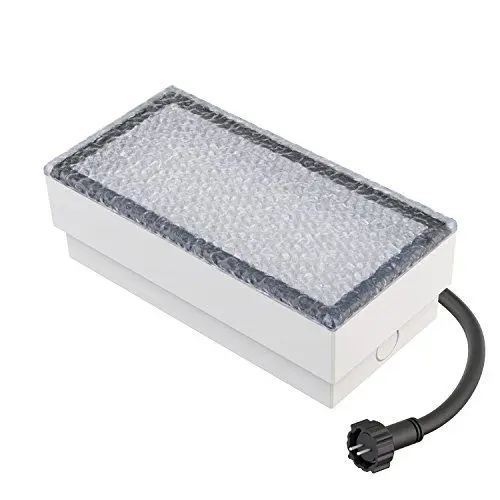 Produktbild: ledscom.de LED Pflasterstein Bodeneinbauleuchte GORGON für außen, IP67, eckig, 20 x 10cm, blau