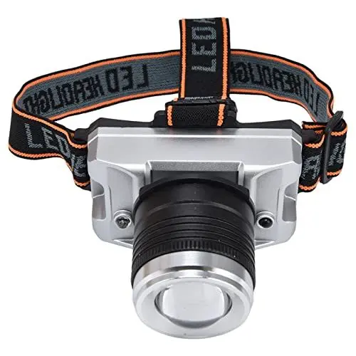 Produktbild: LED-Stirnlampe, 3 Beleuchtungsmodi LED-Scheinwerfer mit Starkem Licht, Drehbarer Zoom-Scheinwerfer, Welle, Intelligenter Sensor, Am Kopf Montiertes Multifunktions-Speziallicht Zum Angeln