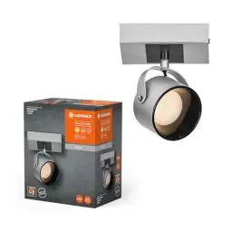 Produktbild: Ledvance Decor Spot Jupiter 130MM 5.8W 830SILEDV, Stainless Steel, Silver, 1