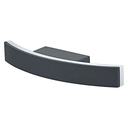 Produktbild: LEDVANCE ENDURA STYLE BOW 27cm - moderne Wandleuchte mit hochwertigem Aluminium-Gehäuse für Außen, LED Wandlampe, 7W, 3000K warmweiß, 280 Lumen, dunkelgrau, Bogenform, indirekte Beleuchtung