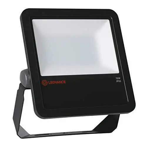 Produktbild: LEDVANCE Fluter LED: für Wand/Decke/Boden, FLOODLIGHT 70, 70 W, 220…240 V, Cool White, 4000 K, Gehäusematerial: Aluminium, IP65, 1-er-Pack