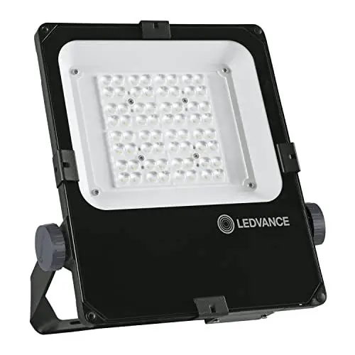 Produktbild: LEDVANCE Fluter LED: für Wand/Mast/Boden/Decke, FLOODLIGHT PERFORMANCE ASYM 55x110, 50 W, 220…240 V, Warm White, 3000 K, Gehäusematerial: Aluminium, IP66, 1-er-Pack