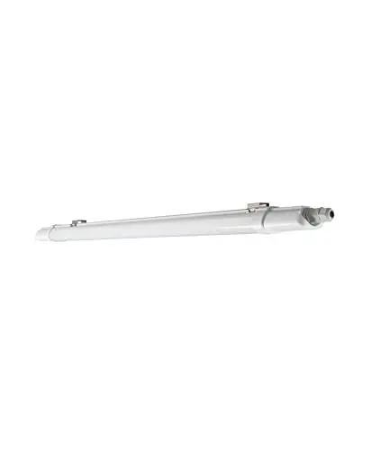 Produktbild: LEDVANCE LED Feuchtraum-Leuchte, Leuchte für Außenanwendungen, Kaltweiß, Länge: 60 cm, Submarine I Slim Value, Weiß, Mit Integrierten Led Modulen