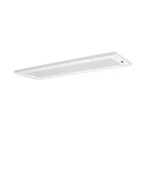 Produktbild: LEDVANCE LED Unterbau-Leuchte, Leuchte für Innenanwendungen, Warmweiß, Integrierter Sweep-Sensor, Länge: 30x10 cm, Cabinet LED Panel, Weiß