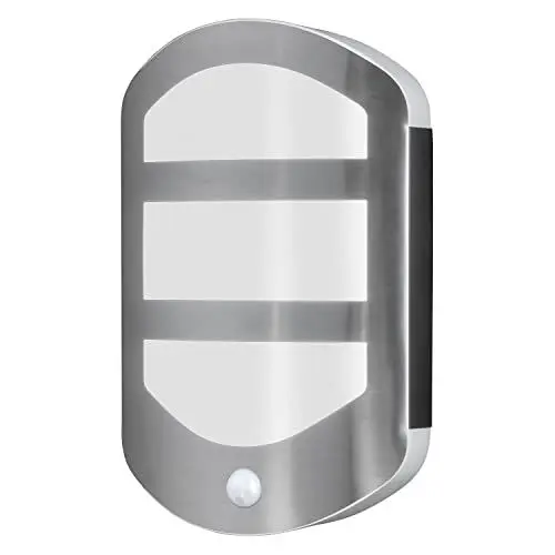 Produktbild: LEDVANCE LED Wand- und Deckenleuchte, Design Leuchte in flacher Optik für Außen mit Bewegungsmelder, Warmweiß (3000K), 13W, ENDURA STYLE PLATE WALL SENSOR