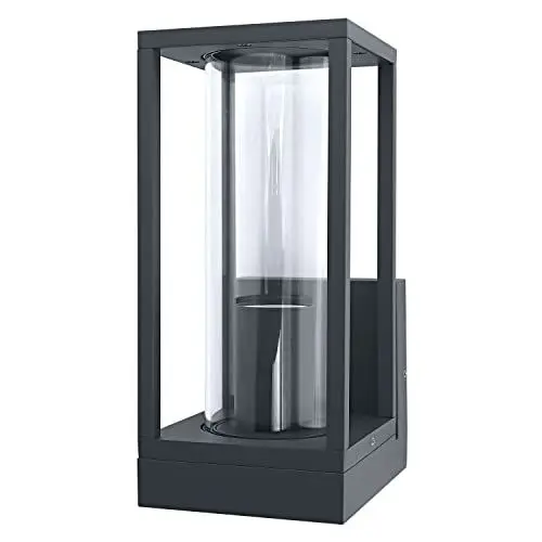 Produktbild: LEDVANCE LED Wandleuchte für 1x E27 Leuchtmittel, Design Leuchte mit Rahmendesign für Aussen für direkte Beleuchtung, aus hochwertigem Aluminium und Glas, ENDURA FRAME Wall E27