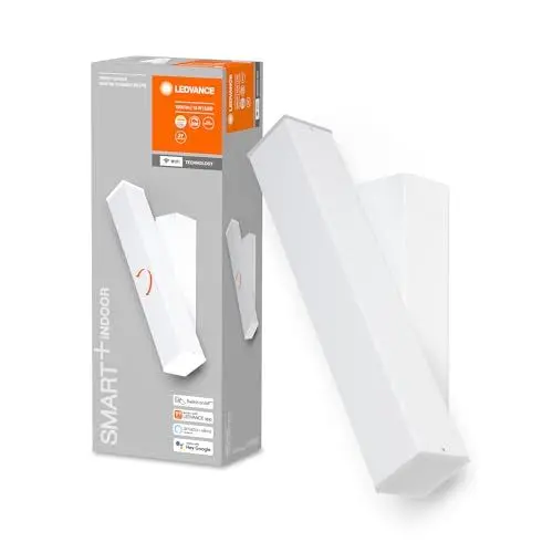 Produktbild: LEDVANCE Leuchte: für Wand, DECORATIVE WALL LAMP WITH WIFI TECHNOLOGY / 12 W, 220.240 V, 3000.6500 K, Gehäusematerial: Aluminium, IP20, Weiß