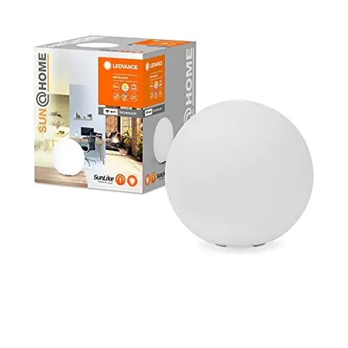 Produktbild: LEDVANCE SUN@HOME LED Stimmungslicht, weiß, 4W, 260 Lumen, Sonnenlicht bis Kaminfeuer 2200 - 5000K, Moodlight mit Biorythmussteuerung, Wifi Technologie, steuerbar über App und Sprachassistenten