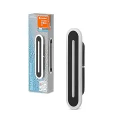 Produktbild: LEDVANCE Smart LED Badezimmerlampe black, 1200LM, 3000-6500K, 300mm x 70mm, IP44, Orbis Bath Wandleuchte, Badezimmerleuchte mit Wifi Technologie, dimmbar, steuerbar über App und Sprachassistenten