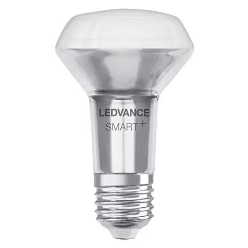 Produktbild: LEDVANCE Smarte LED-Lampe mit Bluetooth Mesh, R63 Spotlampe für E27 Sockel aus Glas mit 6W, ersetzt herkömmliche 60W-Reflektorlampen, steuerbar mit Alexa & Google Assistant, 1er-Pack