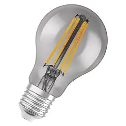 Produktbild: LEDVANCE Smarte LED-Lampe mit Bluetooth Technologie, Sockel E27, Dimmbar, Warmweiß (2700K), ersetzt Glühlampen mit 44W, steuerbar mit Alexa, Google & Apple, BT Filament Classic DIM, 1 Stück (1er Pack)