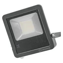 Produktbild: LEDVANCE Smarte LED Aussenleuchte mit WiFi Technologie, Flutstrahler für Außen, Warmweiß (3000K), Dimmbar, 50W, dunkelgraues Aluminium, Kompatibel mit Google und Alexa Voice Control, SMART+ WIFI FLOOD