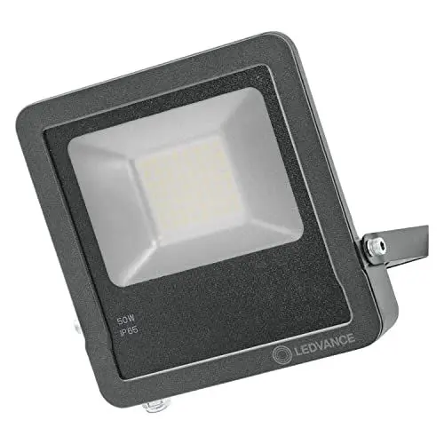 Produktbild: LEDVANCE Smarte LED Aussenleuchte mit WiFi Technologie, Flutstrahler für Außen, Warmweiß (3000K), Dimmbar, 50W, dunkelgraues Aluminium, Kompatibel mit Google und Alexa Voice Control, SMART+ WIFI FLOOD