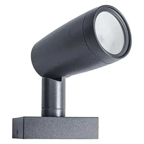 Produktbild: LEDVANCE Smarte LED Gartenleuchte mit WiFi Technologie, Erweiterungspaket mit 1 Spot-Strahler für Außen, RGB-Farben änderbar, Kompatibel mit Google und Alexa Voice Control, SMART+ WIFI GARDEN SPOT