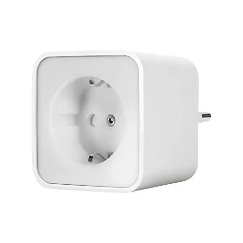 Produktbild: LEDVANCE Smarte Steckdose mit WiFi Technologie und integriertem Nachtlicht zur Einbindung konventioneller Geräte ins Smart Home, steuerbar mit Alexa und Google Voice, SMART+ NIGHTLIGHT PLUG, 1-Pack