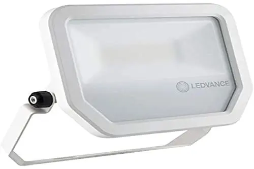 Produktbild: Ledvance Fluter LED: für Wand/Decke/Boden, FLOODLIGHT 50 W 50 W, 100 277 V, Cool Daylight, 6500 K, Gehäusematerial: Aluminium, IP65 Weiß
