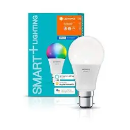 Produktbild: Ledvance LED Smart+ Birne 10W = 60W B22d matt 800lm RGBW 2700K-6500K Dimmbar App Google Alexa Apple HomeKit Bluetooth